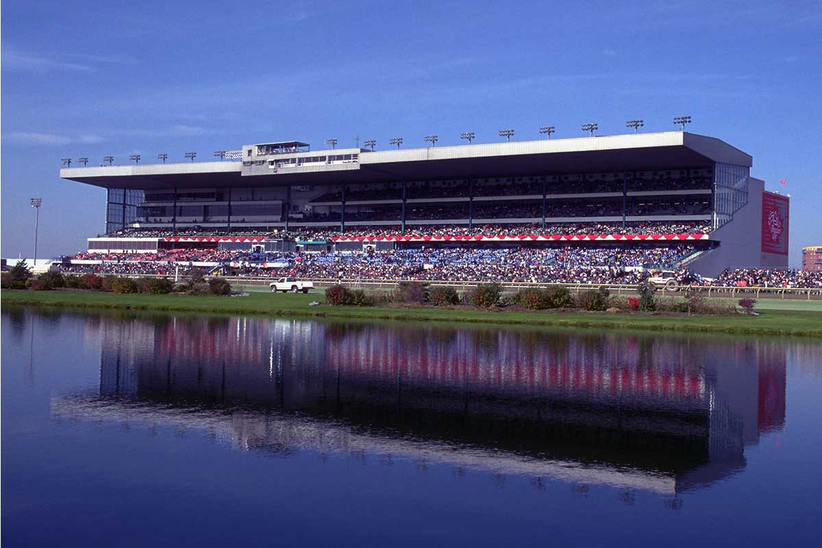 Woodbine Racetrack for thoroughbred horse racing