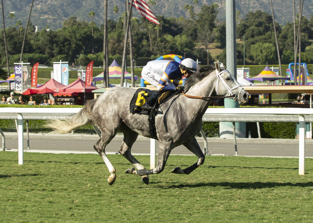 Rose Maddox at Santa Anita on a busy weekend of horse racing and betting across North America