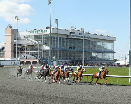 Turfway Park horse racing track in Kentucky