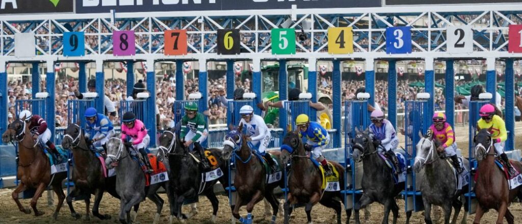 Belmont taking place at Saratoga Springs in 2024