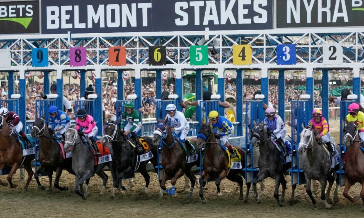 Belmont taking place at Saratoga Springs in 2024