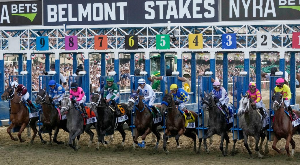 Belmont taking place at Saratoga Springs in 2024