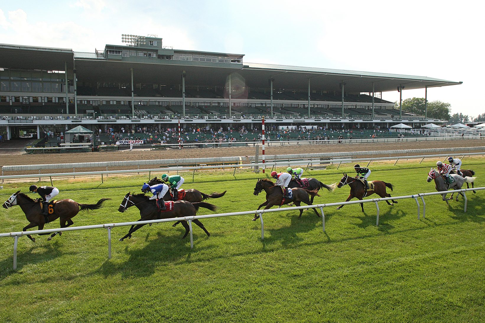 Opening Day of horse racing at Monmouth Park