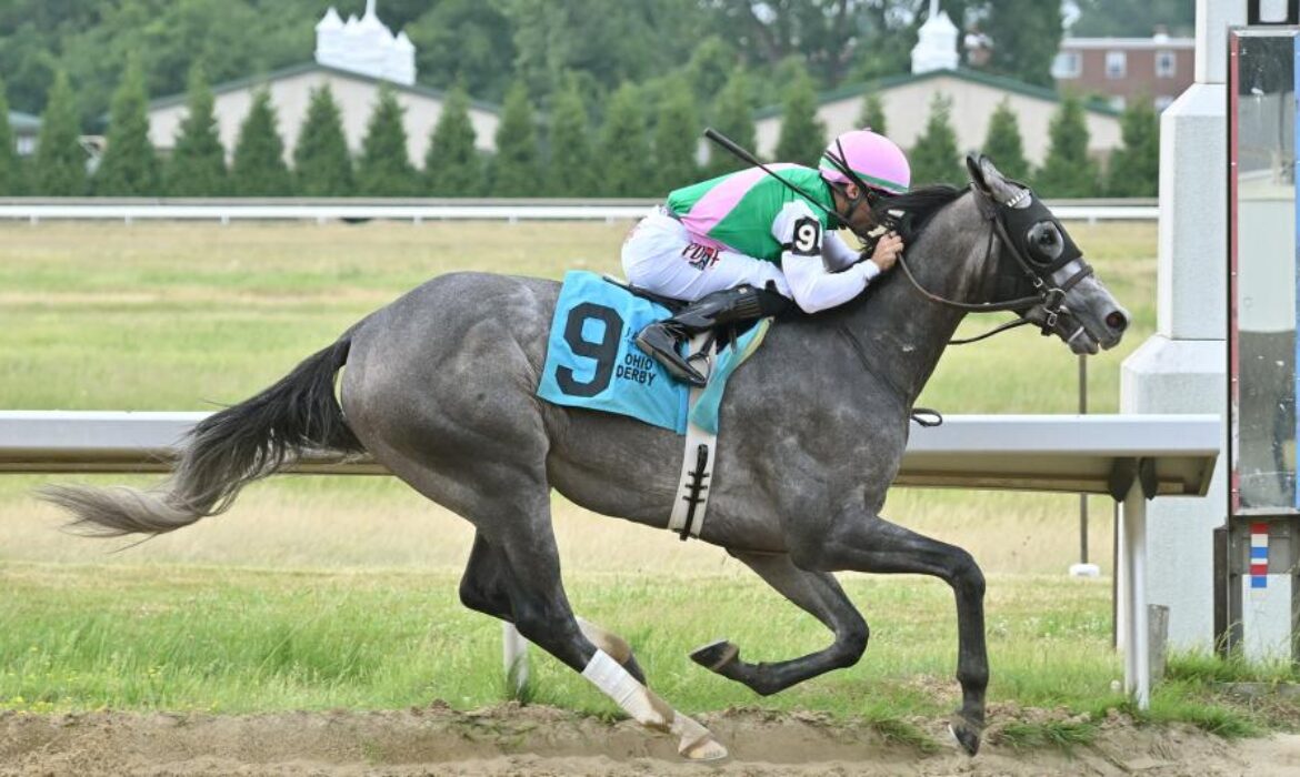 Batten Down wins the Ohio Derby at Thistledown