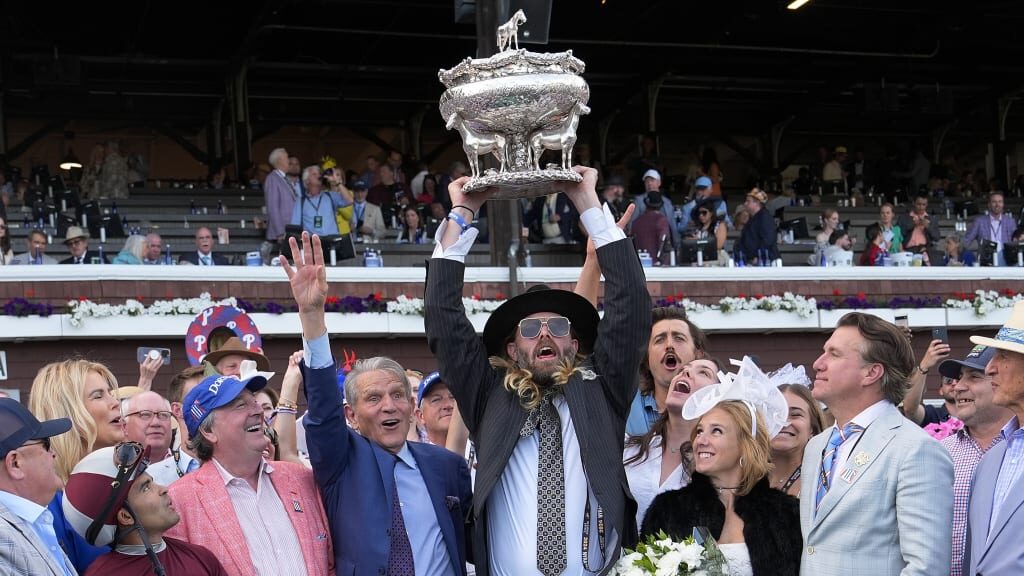 Jayson Werth wins Belmont Stakes with horse Dornoch