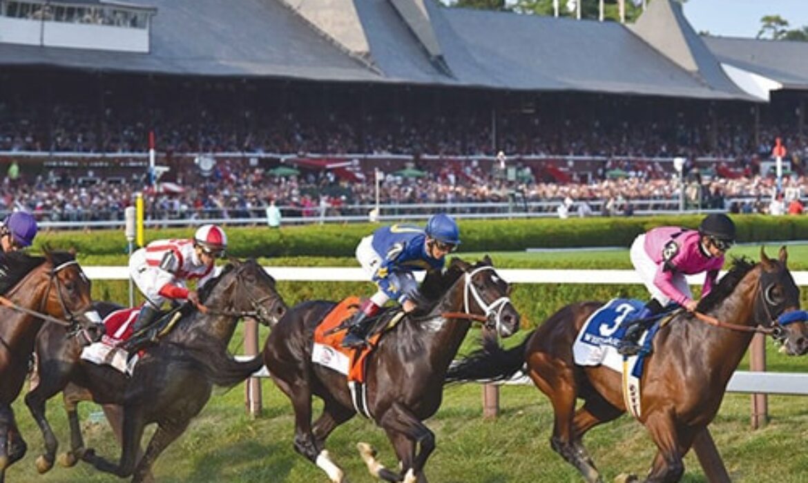 Horse racing at Saratoga Race Course