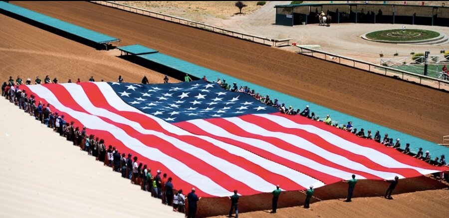 Fourth of July horse racing