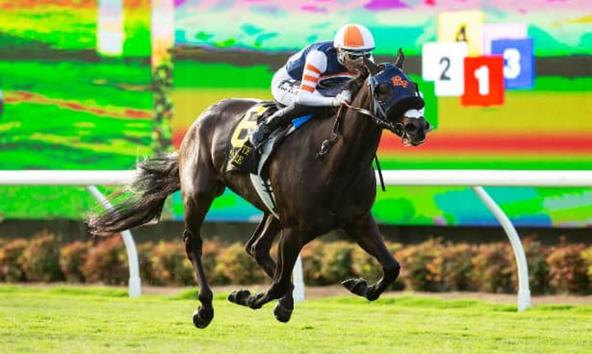 Iscreamuscream winning San Clemente at Del Mar