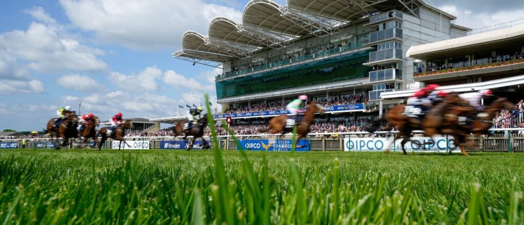 Newmarket racecourse in England