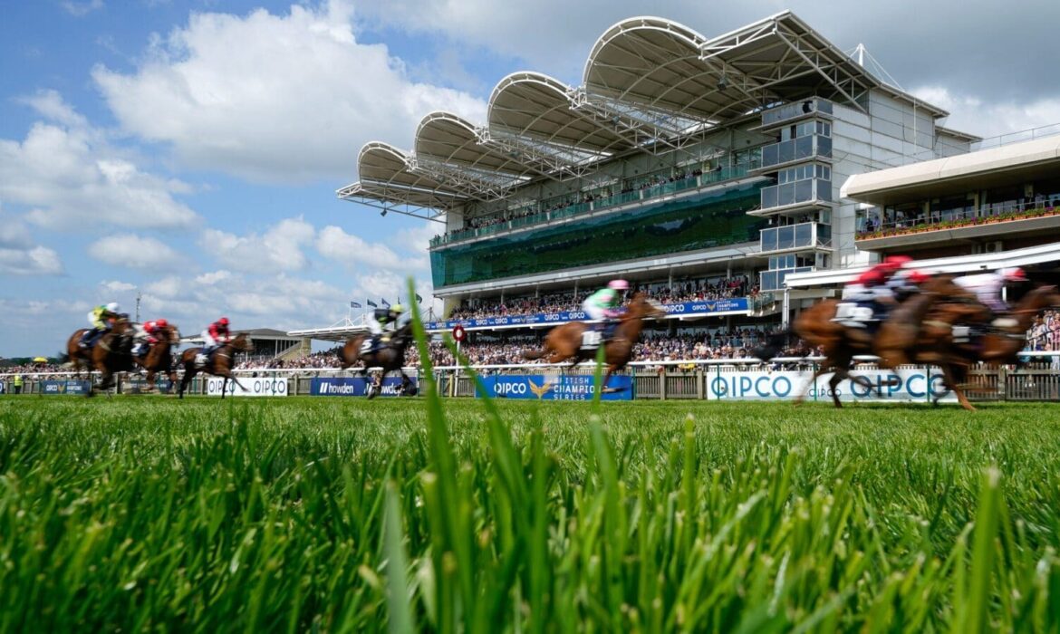 Newmarket racecourse in England