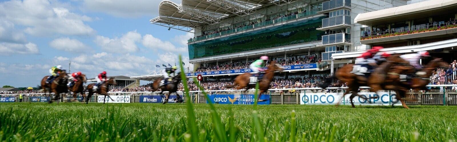 Newmarket racecourse in England