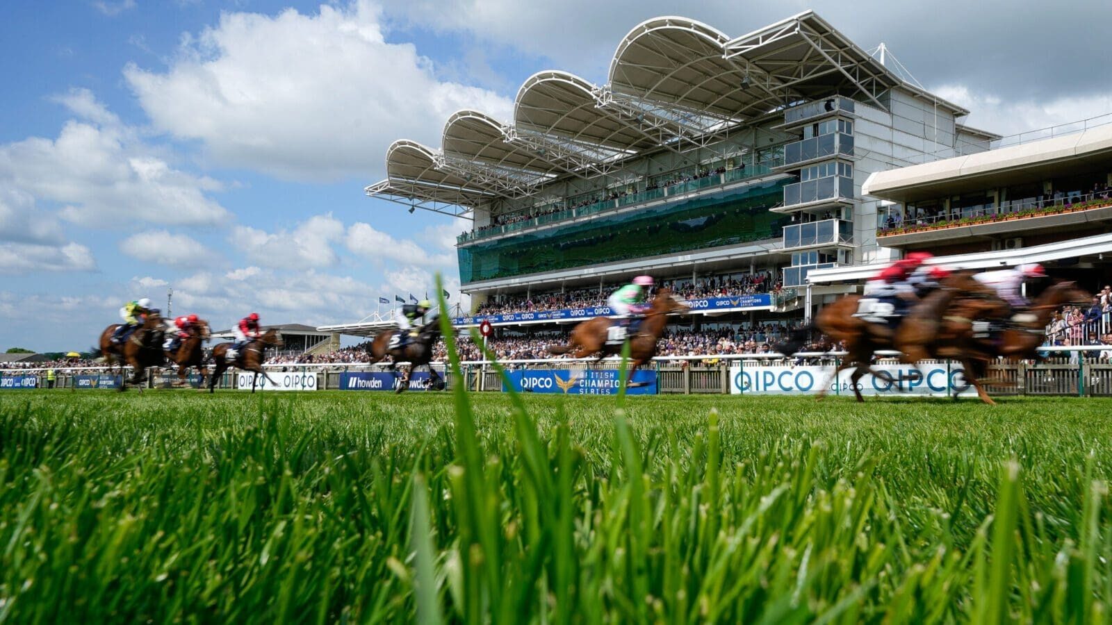 Newmarket racecourse in England