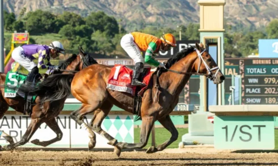 Journalism wins 2025 Santa Anita Derby