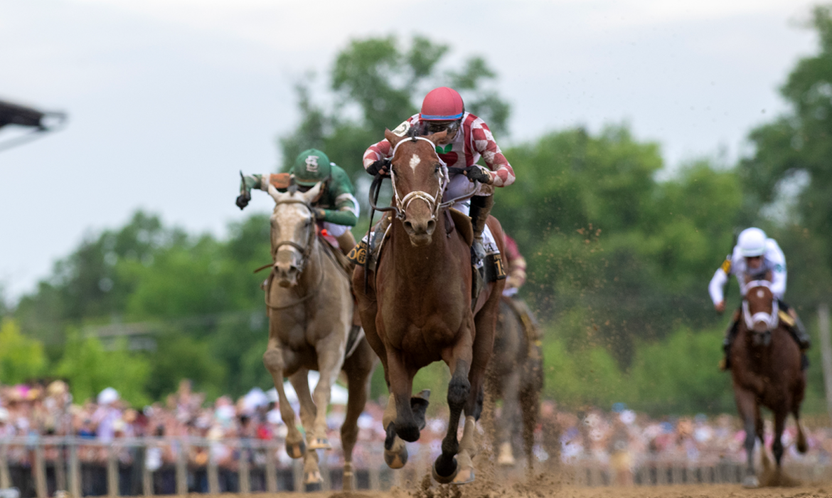 Journalism wins the 150th Preakness Stakes at Pimlico